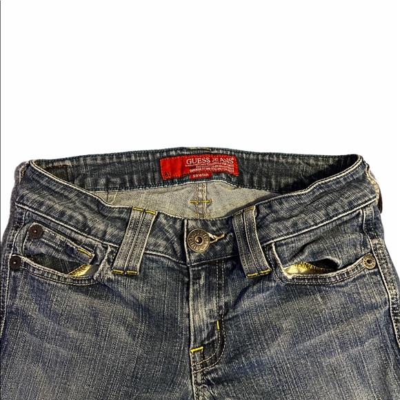Skinny Wide-Bottom GUESS Jeans - Picture 1 of 5